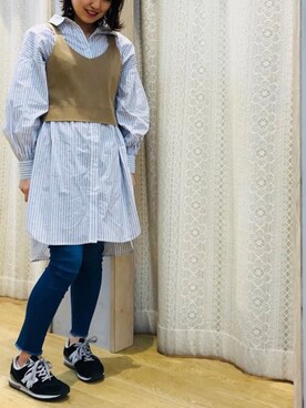 Yukoさん（レディース・154cm）の春コーディネート