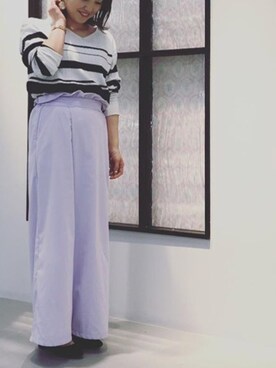 「Marc by Marc Jacobs（マークバイマークジェイコブス）のアイテム（アナログ腕時計）」を使った、Yukoさん（レディース・154cm）の春コーディネート