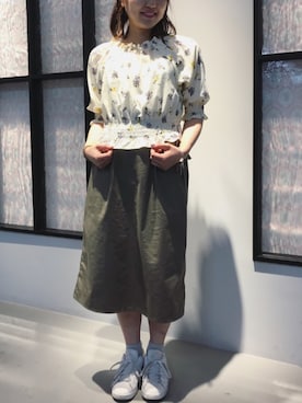 Yukoさん（レディース・154cm）の春コーディネート