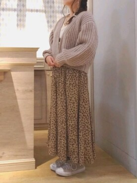 Yukoさんの「綺麗フレアスカート(パターン) 〇＊」を使ったコーディネート