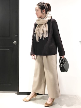 ヤコさん（レディース・163cm）の冬コーディネート