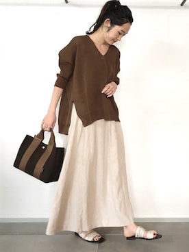 ヤコさん（レディース・163cm）の春コーディネート