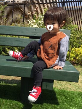 ★app@chi★さん(キッズ・80cm)の春コーディネート