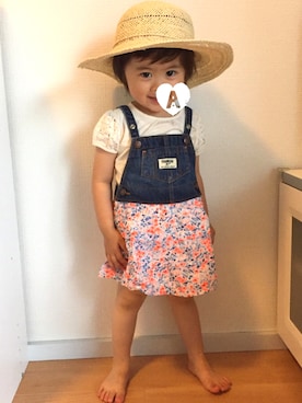 ★app@chi★さん（キッズ・80cm）の夏コーディネート