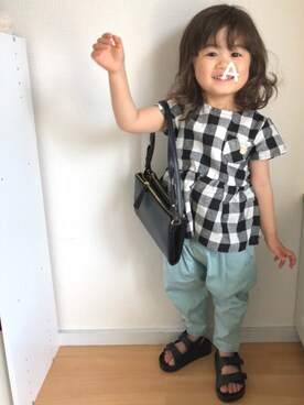 ★app@chi★さん（キッズ・90cm）の春コーディネート