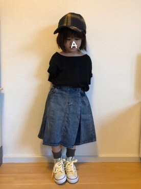 「4歳２ヶ月」｜★app@chi★さん（キッズ・100cm）の秋コーディネート