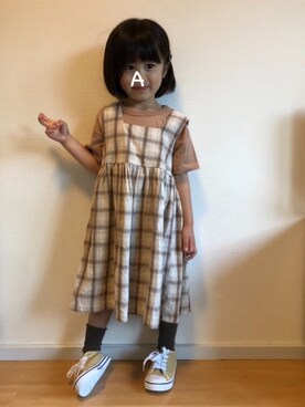 「4歳２ヶ月」｜★app@chi★さん（キッズ・100cm）の秋コーディネート