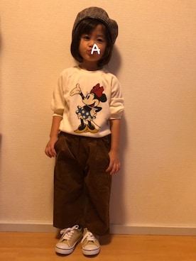 「4歳２ヶ月」｜★app@chi★さん（キッズ・100cm）の秋コーディネート