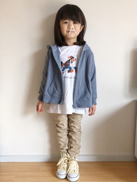 ★app@chi★さん（キッズ・100cm）の春コーディネート