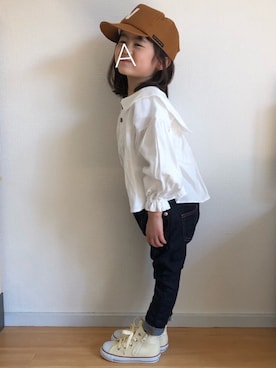「konny」｜★app@chi★さん（キッズ・100cm）の春コーディネート