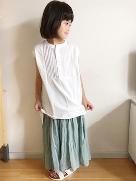 ★app@chi★さん（キッズ・100cm）の夏コーディネート