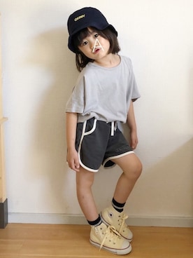 ★app@chi★さん（キッズ・100cm）の夏コーディネート