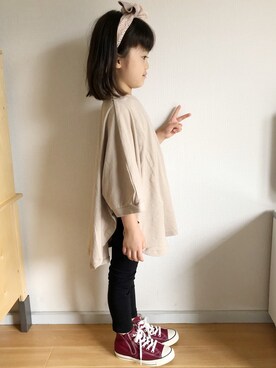 ★app@chi★さん（キッズ・100cm）の秋コーディネート