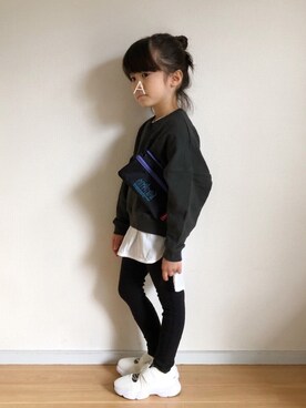 ★app@chi★さん（キッズ・110cm）の冬コーディネート