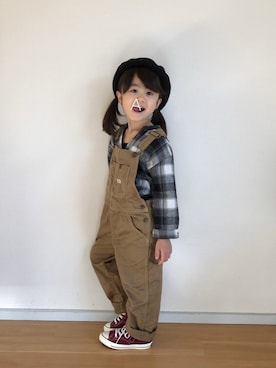 「CIAOPANIC TYPY（チャオパニックティピー）のアイテム（その他）」を使った、★app@chi★さん（キッズ・110cm）の冬コーディネート