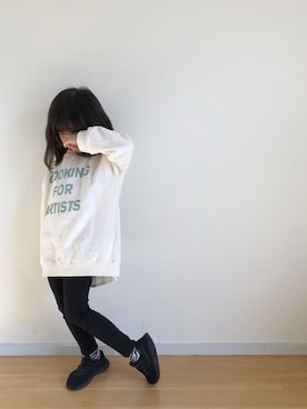 ★app@chi★さん（キッズ・110cm）の冬コーディネート