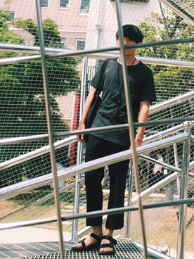 くぼっちさん（メンズ・172cm）の夏コーディネート