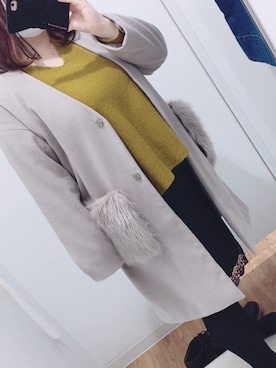 kahoさん(レディース・157cm)の冬コーディネート