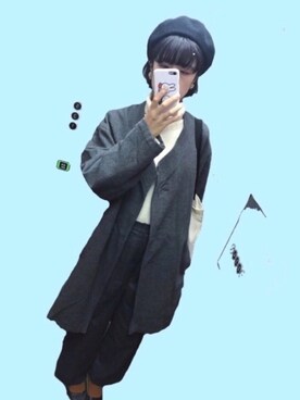 おももちさん（レディース・172cm）の冬コーディネート