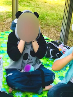 「Avail（アベイル）のアイテム（パーカー、グレー系）」を使った、世杜(せと)さん（レディース・155cm）の春コーディネート