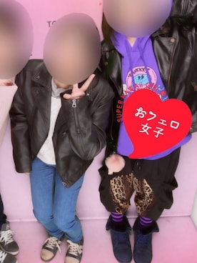 「ボーダーソックス」｜「アイテム（ブーツ）」を使った、世杜(せと)さん（レディース・155cm）の冬コーディネート