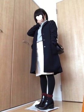 「タッセルイヤリング」｜とくさん（レディース・154cm）の冬コーディネート