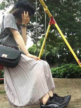 「H&M（エイチ・アンド・エム）のアイテム（腕時計）」を使った、とくさん（レディース・154cm）の夏コーディネート