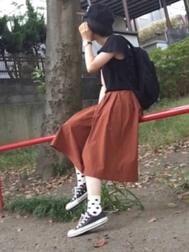 「H&M（エイチ・アンド・エム）のアイテム（腕時計）」を使った、とくさん（レディース・154cm）の秋コーディネート