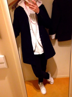 くまくまさん（メンズ・178cm）の冬コーディネート