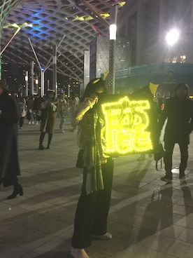 「PAPRIKA（パプリカ）のアイテム」を使った、SunYeeLauさん（レディース・163cm）の冬コーディネート