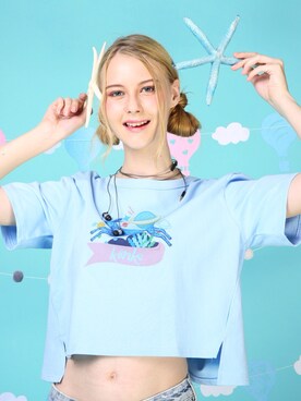 「森系」｜KONKE さん（レディース・175cm）の夏コーディネート