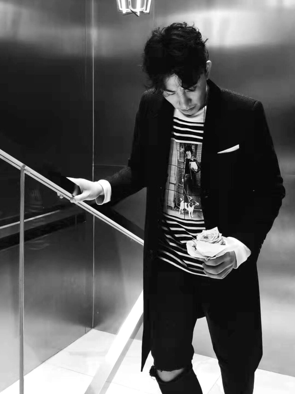 SAINT LAURENT ブラック ピーコート SAINT LAURENT - 13AW ピーコート サンローランの通販 by
