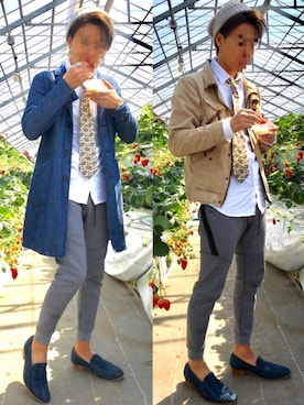 「春コート」｜Tomokichi()さん（メンズ・171cm）の春コーディネート