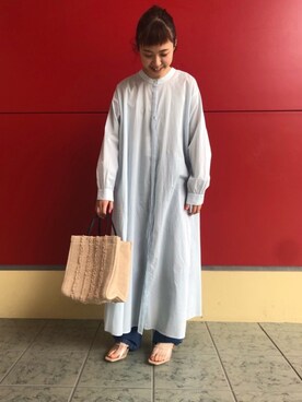 akaneさん（レディース・154cm）の春コーディネート