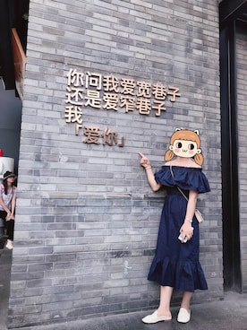 「SCYE BASICS（サイベーシックス）のアイテム（ワンピース/ドレス）」を使った、李noooさん（レディース・160cm）の夏コーディネート