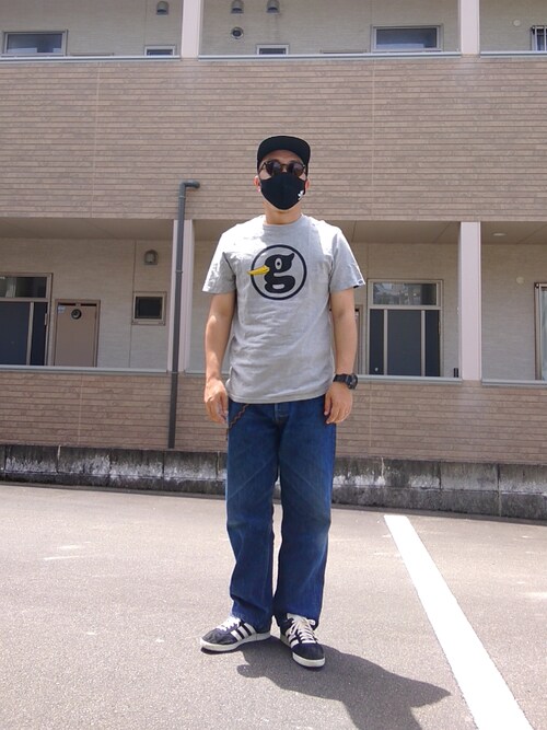 Takuみ Adidasのキャップを使ったコーディネート Wear