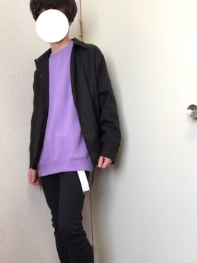 「RAGEBLUE（レイジブルー）のアイテム（その他アウター）」を使った、Ryosuke Fujiiさん（メンズ・165cm）の春コーディネート