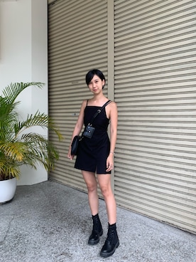 「S SY（エスエスワイ）のアイテム」を使った、Hsuanさん（レディース・160cm）の春コーディネート