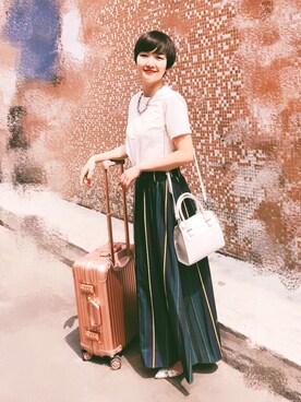 「ALDO（アルド）のアイテム（サンダル）」を使った、Pisces_Lynneさん（レディース・161cm）の夏コーディネート