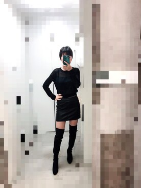 「ALDO（アルド）のアイテム（ブーツ）」を使った、Pisces_Lynneさん（レディース・161cm）の秋コーディネート