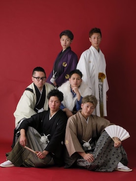 「PHARE（ファー）のアイテム」を使った、康正さん（メンズ・166cm）の冬コーディネート