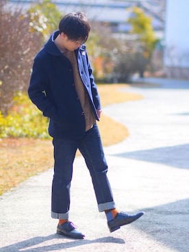 B:MING by BEAMS 【DANTON】ショールカラージャケット DANTON