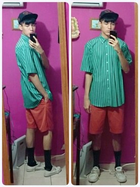 「PULL&BEAR（プルアンドベア）のアイテム（帽子）」を使った、Jyoujiさん（メンズ・188cm）の冬コーディネート