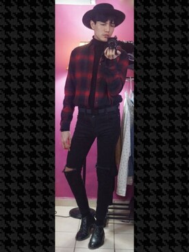 「PULL&BEAR（プルアンドベア）のアイテム（スウェット）」を使った、Jyoujiさん（メンズ・180cm）の冬コーディネート