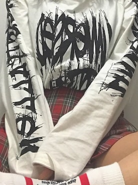 「doublet（ダブレット）のアイテム（ソックス/靴下）」を使った、エラハリさんさん（レディース・163cm）の秋コーディネート
