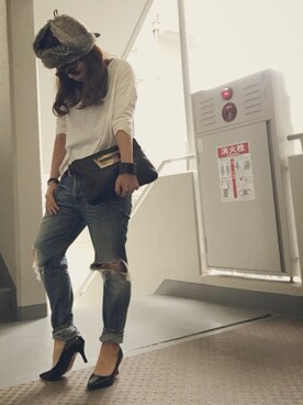 ゆかり🍎さん（レディース・152cm）の秋コーディネート