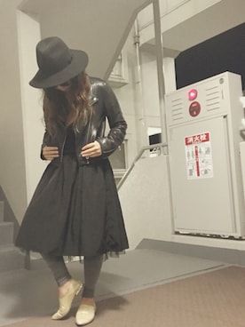 「elegance卑弥呼（エレガンスヒミコ）のアイテム」を使った、ゆかり🍎さん（レディース・152cm）の冬コーディネート