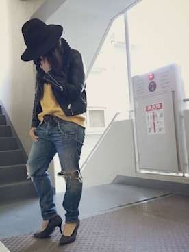 ゆかり🍎さん(レディース・152cm)の冬コーディネート