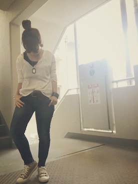 ゆかり🍎さん（レディース・152cm）の春コーディネート