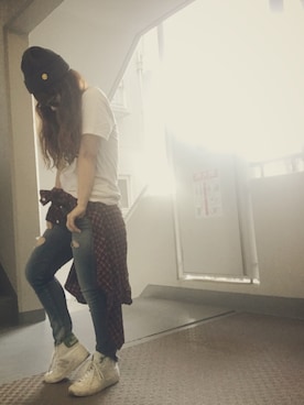 ゆかり🍎さん（レディース・152cm）の春コーディネート